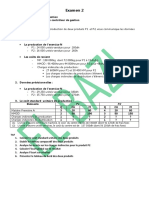 S6 Examen D'analyse Des Écarts - 2020 - Correction