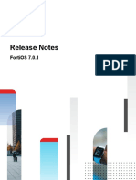 Fortios v7.0.1 Release Notes