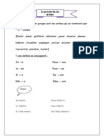 Le Present Du 1er Et 2eme Groupe