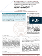 Experimental Investigation On Properties of Concrete As Partial Replacement of Fine Aggregate With Eco Sand and Cement With SCBA