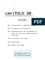 Capitulo 20. Riego