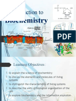 Chapter 1-Introduction To Biochemistry