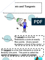 Secants and Tangents of Circles PowerPoint