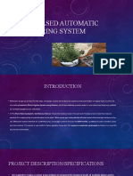 Arduino Based Automatic Plant Watering System