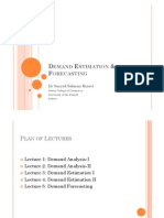 Demand Estimation & Forecasting