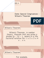 Wilsons Theorem