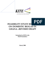 KITE Report Biogas Ghana 2008