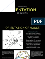 Orientation in Architecture