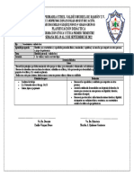 Planificación Formación Cívica y Ética