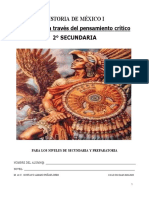 Libro de Historia de México 2° Secundaria 2022-2023