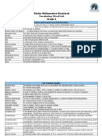 Math Vocabulary Grade6