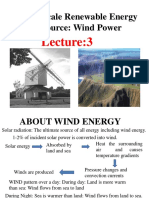 Lecture3 Wind Energy