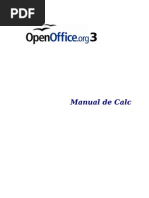 Manual Calc OpenOffice