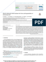 Abord Endonasal Des Fosses Ptérygopalatine Et Infratemporale