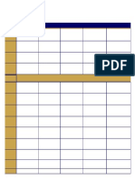 Horario Preescolar 2º