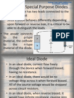 Chapter 3 & 4 Special - Purpose - Diodes and BJTs