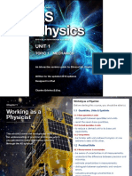 Edexcel IAL As Physics Revision Guide Unit 1A