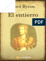 El Entierro-Lord Byron