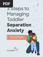 3 Steps To Managing Separation Anxiety