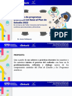 Presentación General - Codiseño Programas Analíticos - Taller Intensivo Docentes