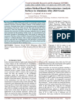 Physical Vapour Deposition Method Based Microstructure Analysis of TiN Coated Surfaces in Aluminum Alloy 2024 Grade