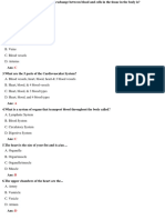 Circulatory System MCQ