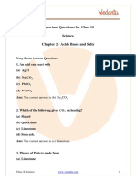 Important Questions For CBSE Class 10 Science Chapter 2