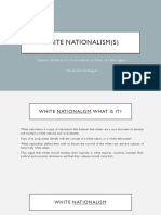 White Nationalism (S) : Imperio, Globalización y Diversidad en Los Países de Habla Inglesa Mariola Ruiz Rodríguez