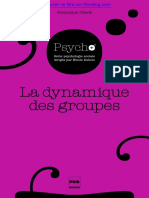 La Dynamique Des Groupes: Psych