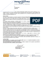 INFORME #1449841 Dr. Manuel Carlos Suyon Paniccia Nombre: Rosario Tello Velazco EXAMEN: RM de La Cadera Izquierda FECHA: 06.09.2021 Técnica