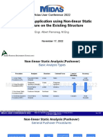 Midas Application of Non-Linear Static Procedure of Existing Structure