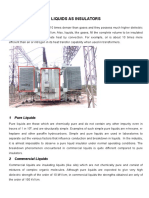 High Voltage Lecture 8 Liquid Insulators