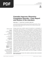 Patterns of Cannabis Use Among Individuals With Obsessive Compulsive Disorder Results From An Internet Survey