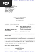 Pendleton Amended Complaint