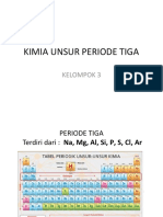 Kimia Unsur Periode Tiga