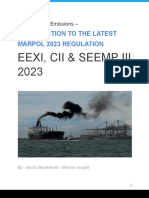 Introduction To The Latest Marpol 2023 Regulation