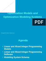 Optimization Modeling For SC