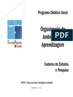 Organização Do Ambiente de Aprendizagem