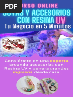 Portafolio Curso Online en Resina UV