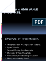 What Is A High Grade Phosphate