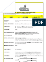 BMW E36 Alarm Data