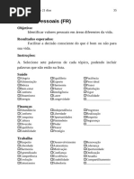 Valores Pessoais PDF