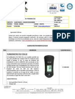 Cot 52548 XMJ - PRODUCTOS Y SERVICIOS DE INGENIERIA - PRODEING LTDA