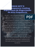 ROBOS HFT S High Frequency Trading Algoritmos de Negociação de Alta Frequência