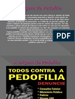 A Origem Da Pedofilia