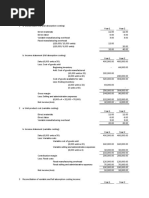 Full Absorption & Variable Costing Methods (Answers)