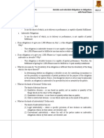 GQ 2.2 - Divisible and Indivisible Obligations To Obligations With A Penal Clause