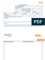 Assignment 01 Front Sheet