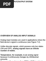 Analog İnput and Output