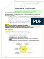 Chapitre 3 PF Relation Entre Contraintes Et Solutions Techniques 16.10.19